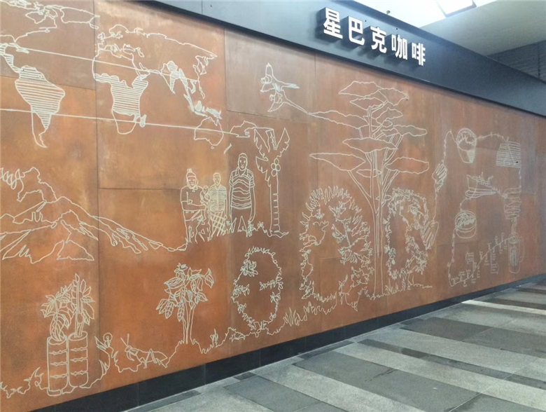 临沂耐候钢幕墙